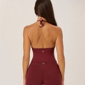 CSB Burgundy Women's Crop Top